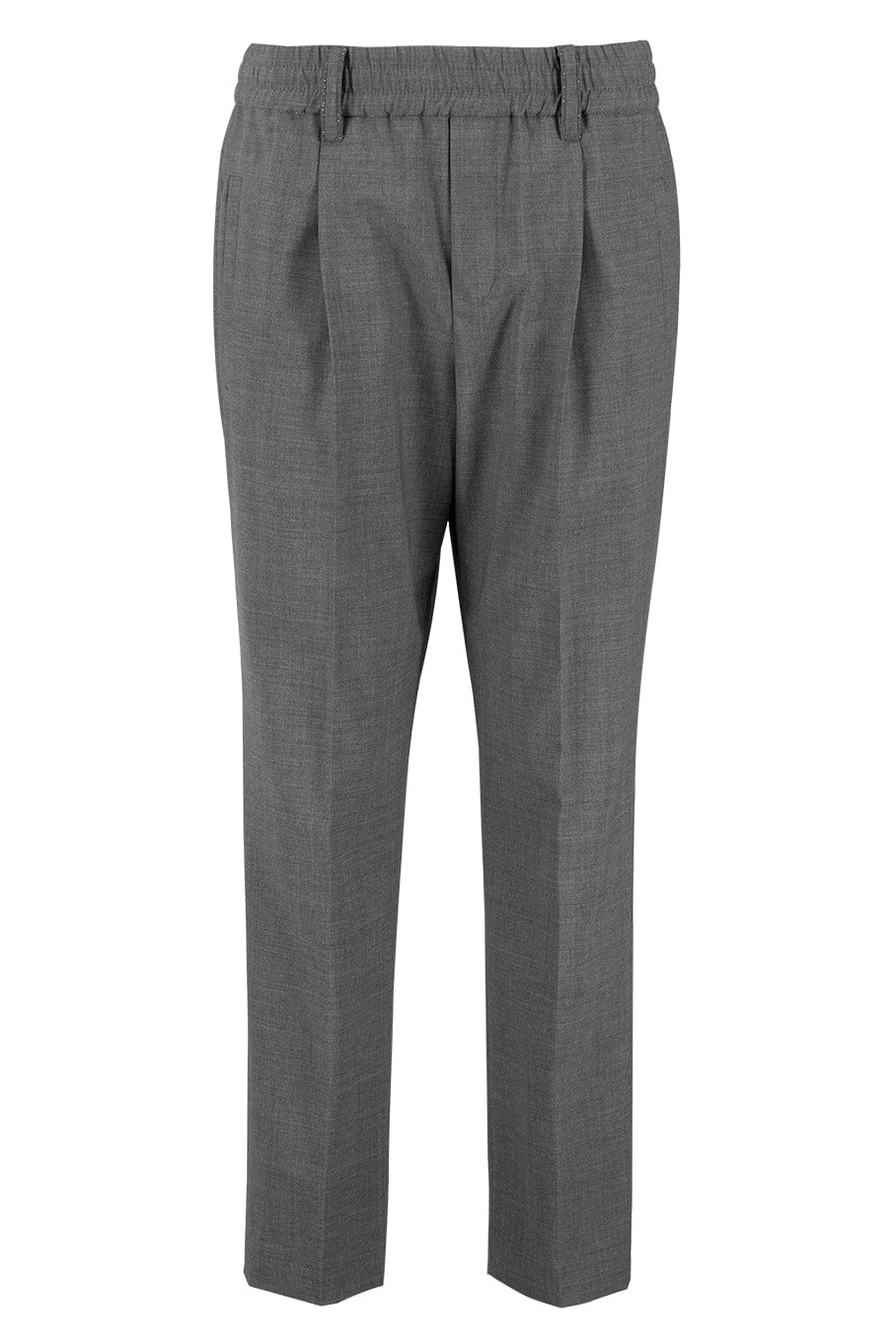 BRUNELLO CUCINELLI-Pull On Pant - Charcoal-