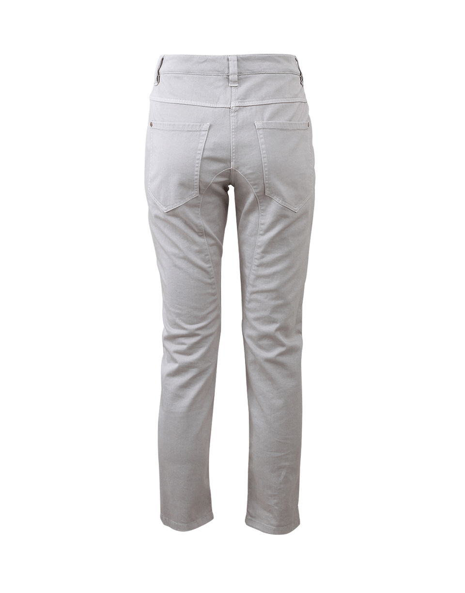 BRUNELLO CUCINELLI-Loose Fit Denim Riding Pant-