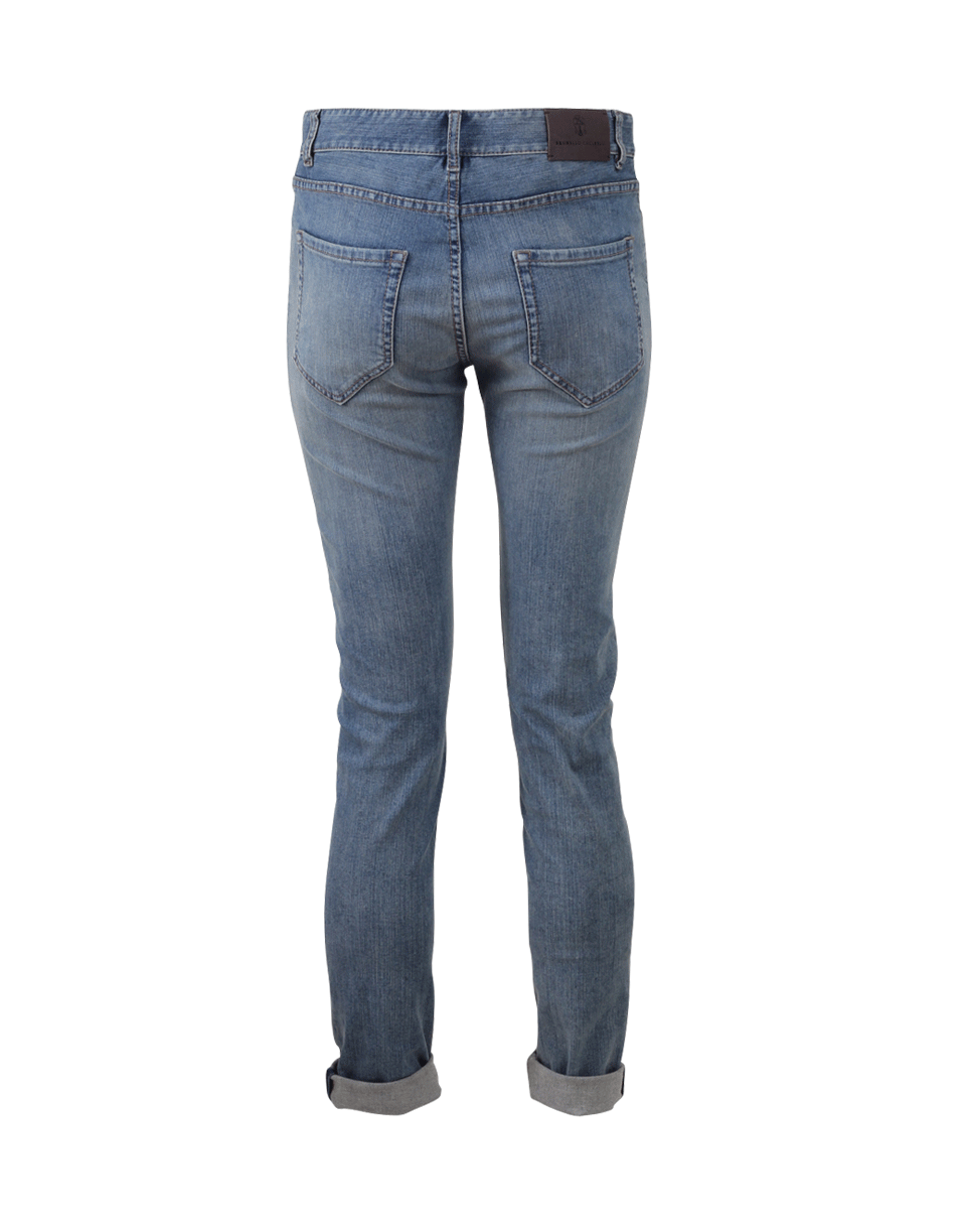 BRUNELLO CUCINELLI-Denim Boyfriend Jean-