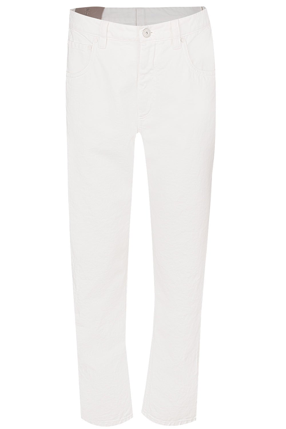 BRUNELLO CUCINELLI-Stretch Monili Trim Trouser-
