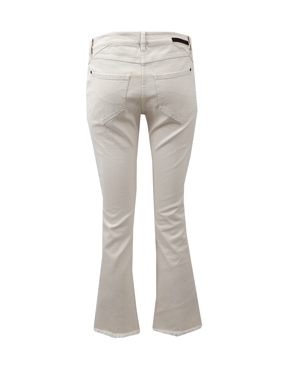 BRUNELLO CUCINELLI-Fray Hem Kick Flare Denim-