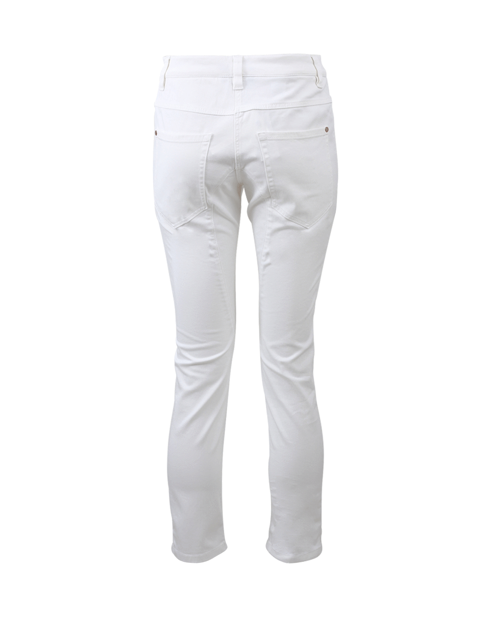 BRUNELLO CUCINELLI-Loose Fit Denim Riding Pant-