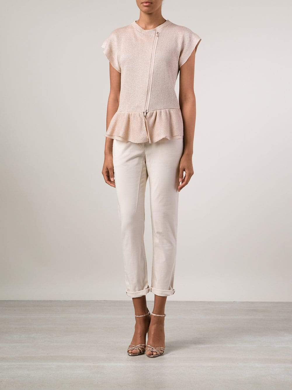 BRUNELLO CUCINELLI-Garment Dyed Denim-