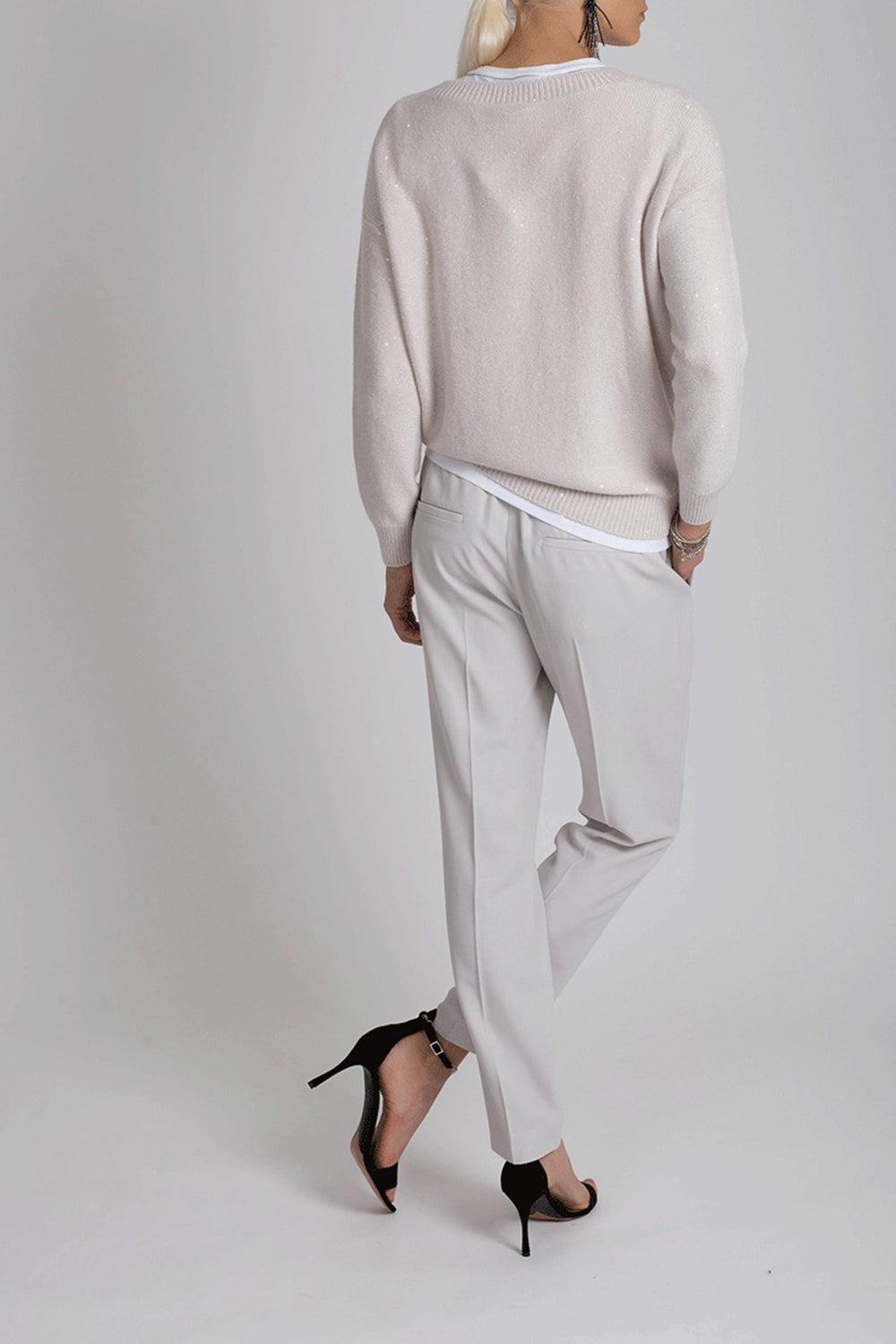 Pull On Gab Pant-SALT-38-CLOTHINGPANTMISC-BRUNELLO CUCINELLI