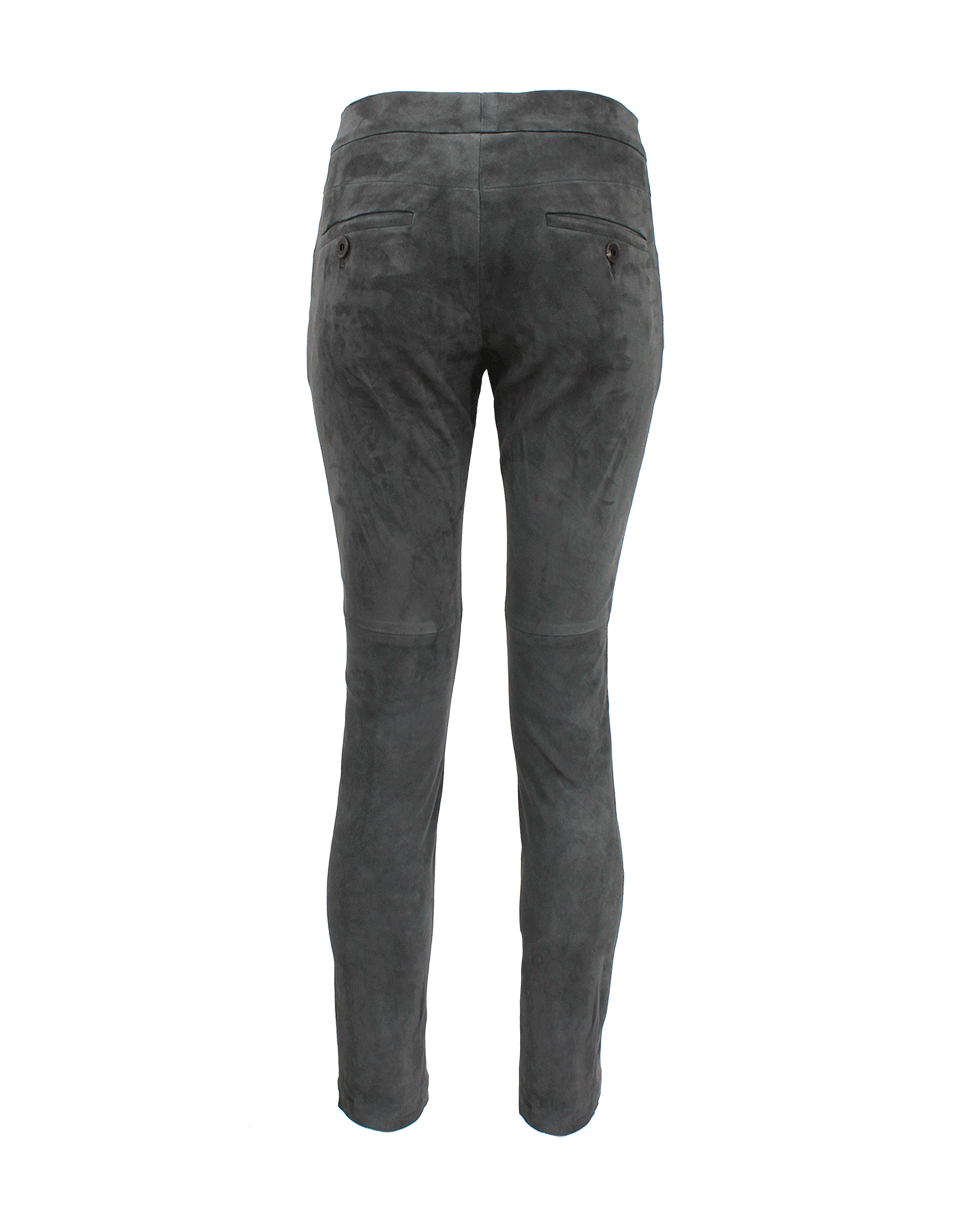 BRUNELLO CUCINELLI-Suede Trouser-