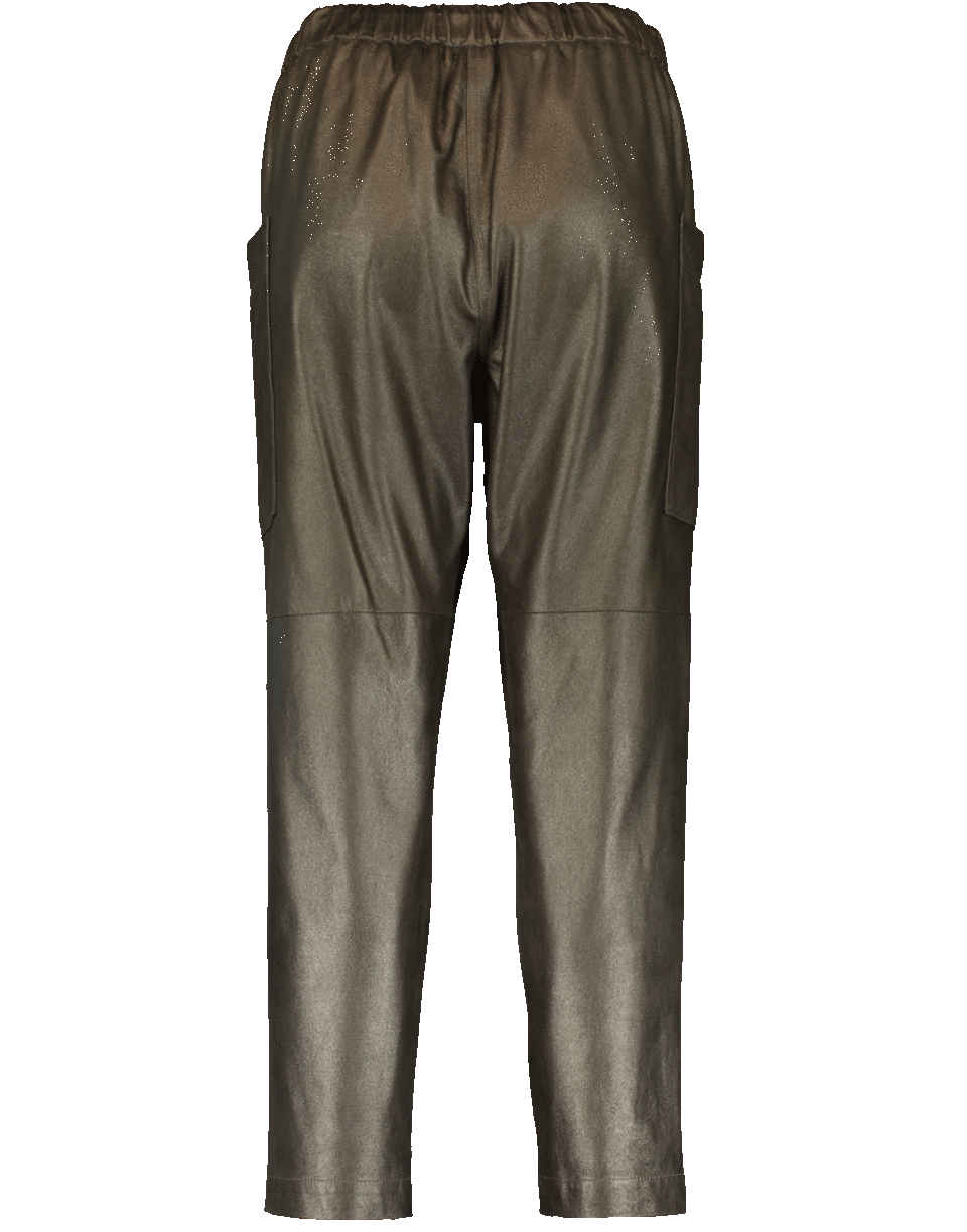 BRUNELLO CUCINELLI-Metallic Jogger-BAYLEAF