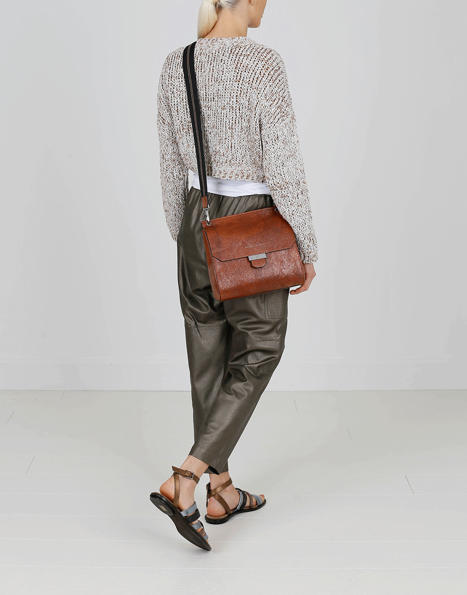 BRUNELLO CUCINELLI-Metallic Jogger-BAYLEAF