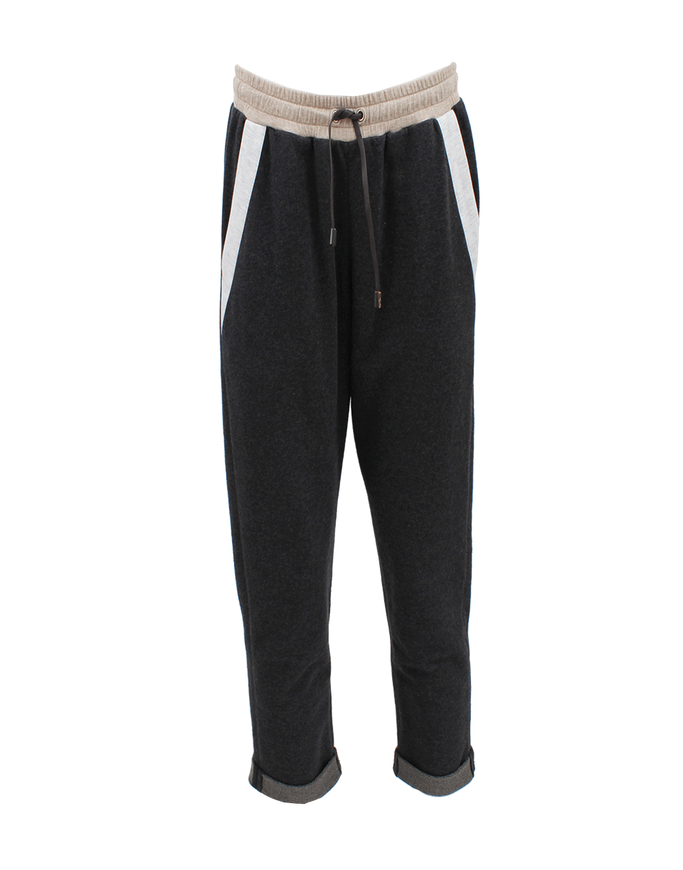 BRUNELLO CUCINELLI-Color Block Sweat Pant-