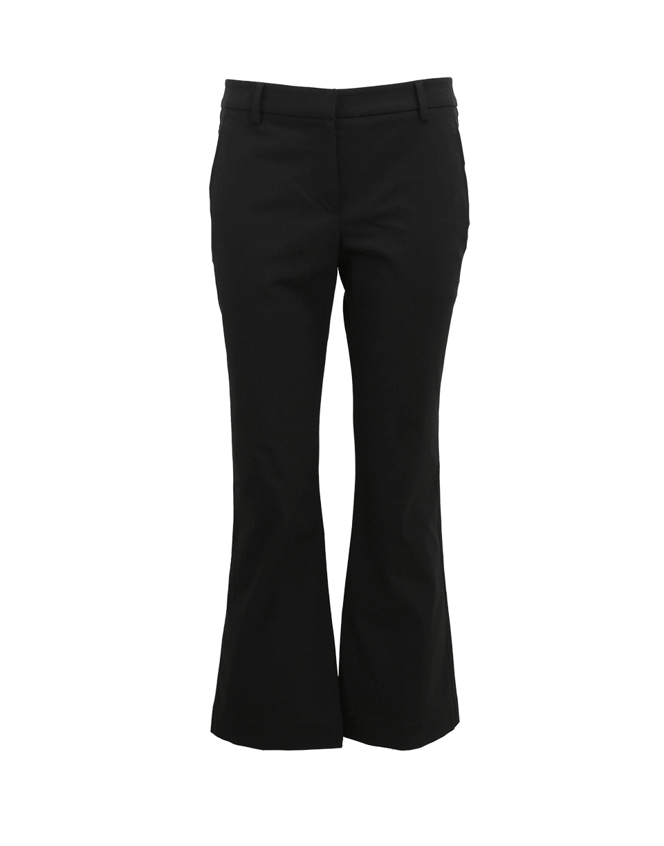 BRUNELLO CUCINELLI-Cotton Stretch Kick Flare Pant-