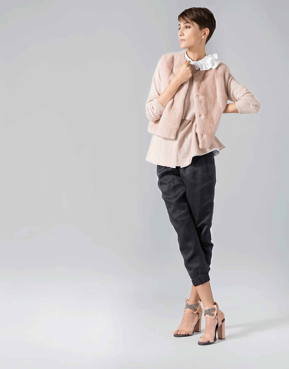 BRUNELLO CUCINELLI-Satin Pant-