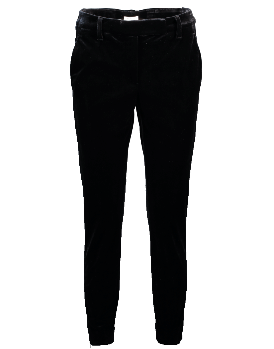 BRUNELLO CUCINELLI-Cuff Velvet Cig Pant-