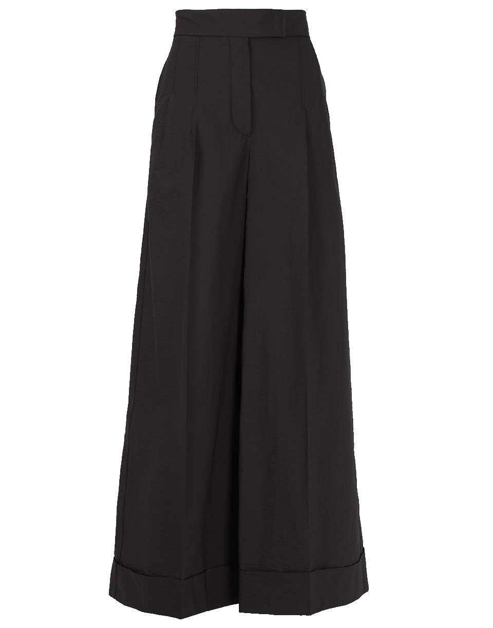 BRUNELLO CUCINELLI-Pleated Crinkle Full Cuffed Pant-