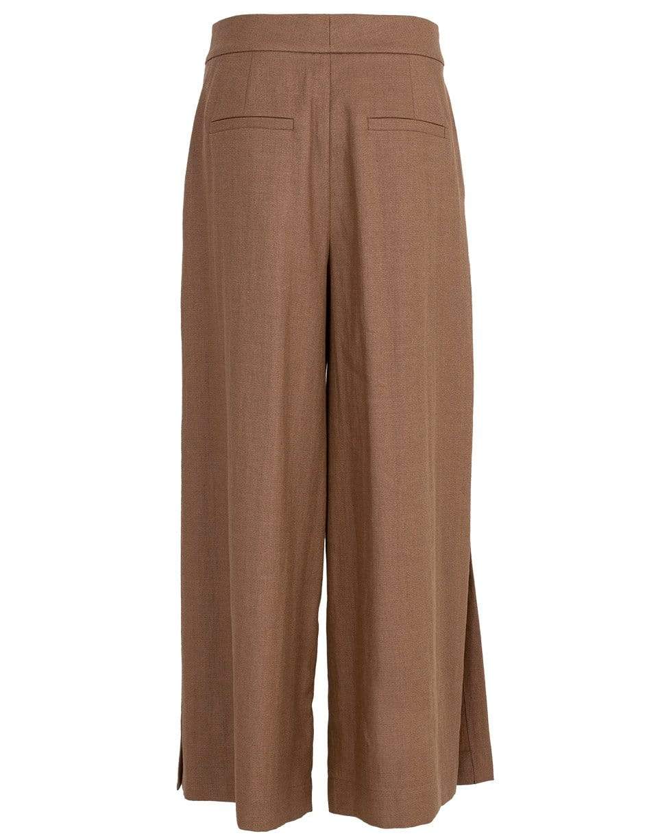 BRUNELLO CUCINELLI-Calf Slit Cropped Pant-