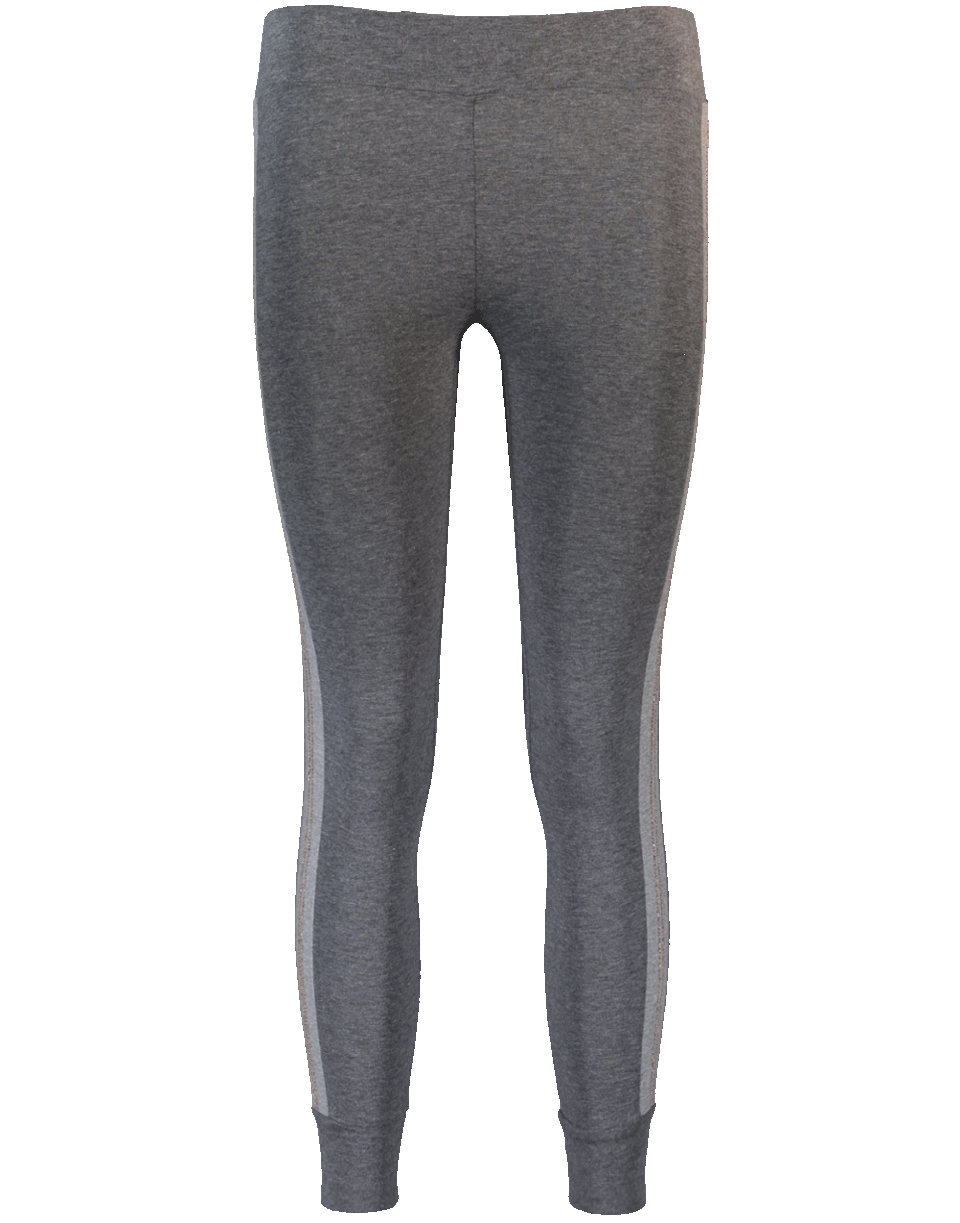 BRUNELLO CUCINELLI-Stretch Legging With Monili Stripe-