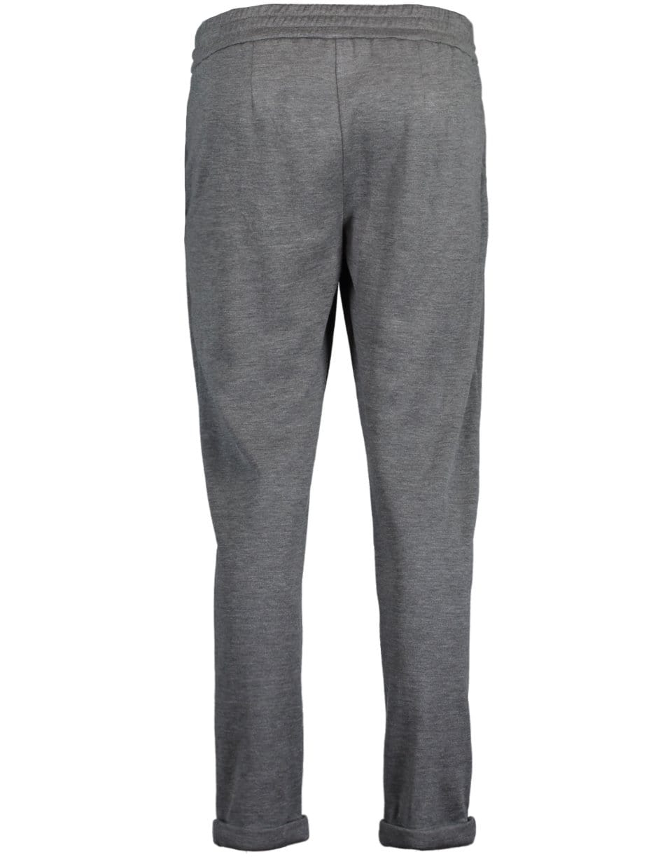 BRUNELLO CUCINELLI-Dark Grey Felpa Spa Pant-