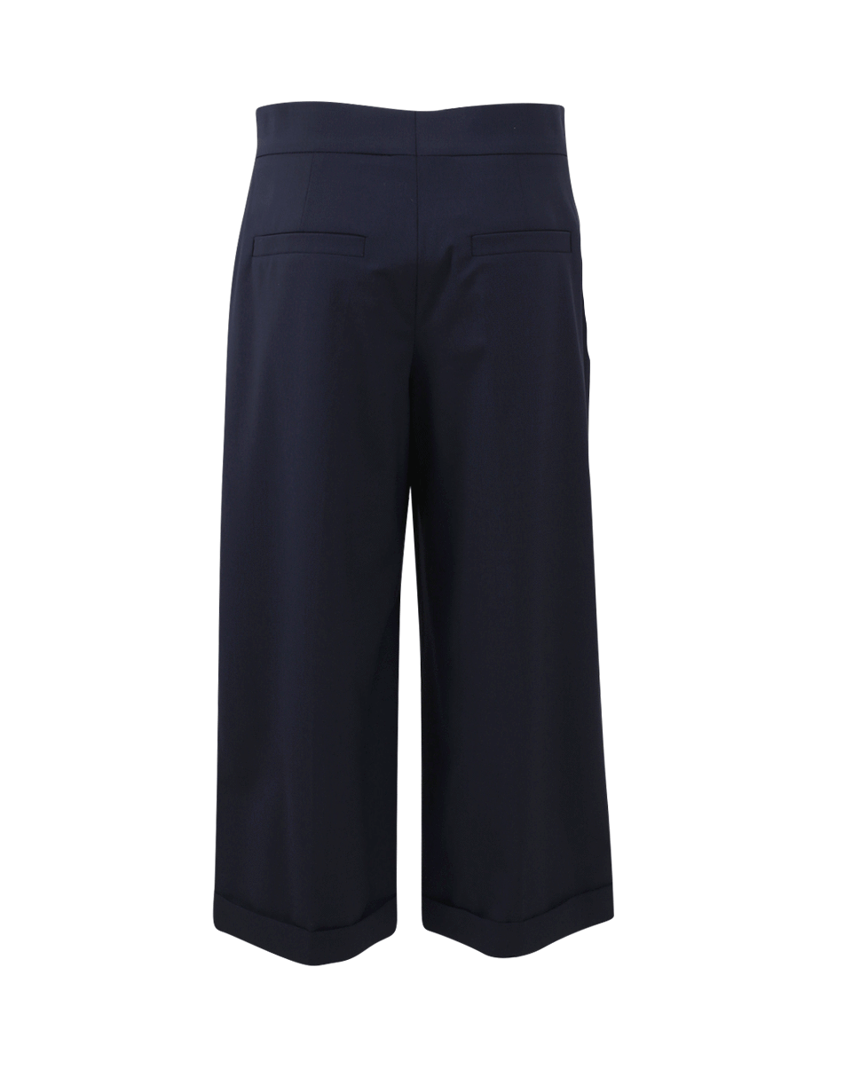 BRUNELLO CUCINELLI-Lightweight Wool Cuffed Culotte-