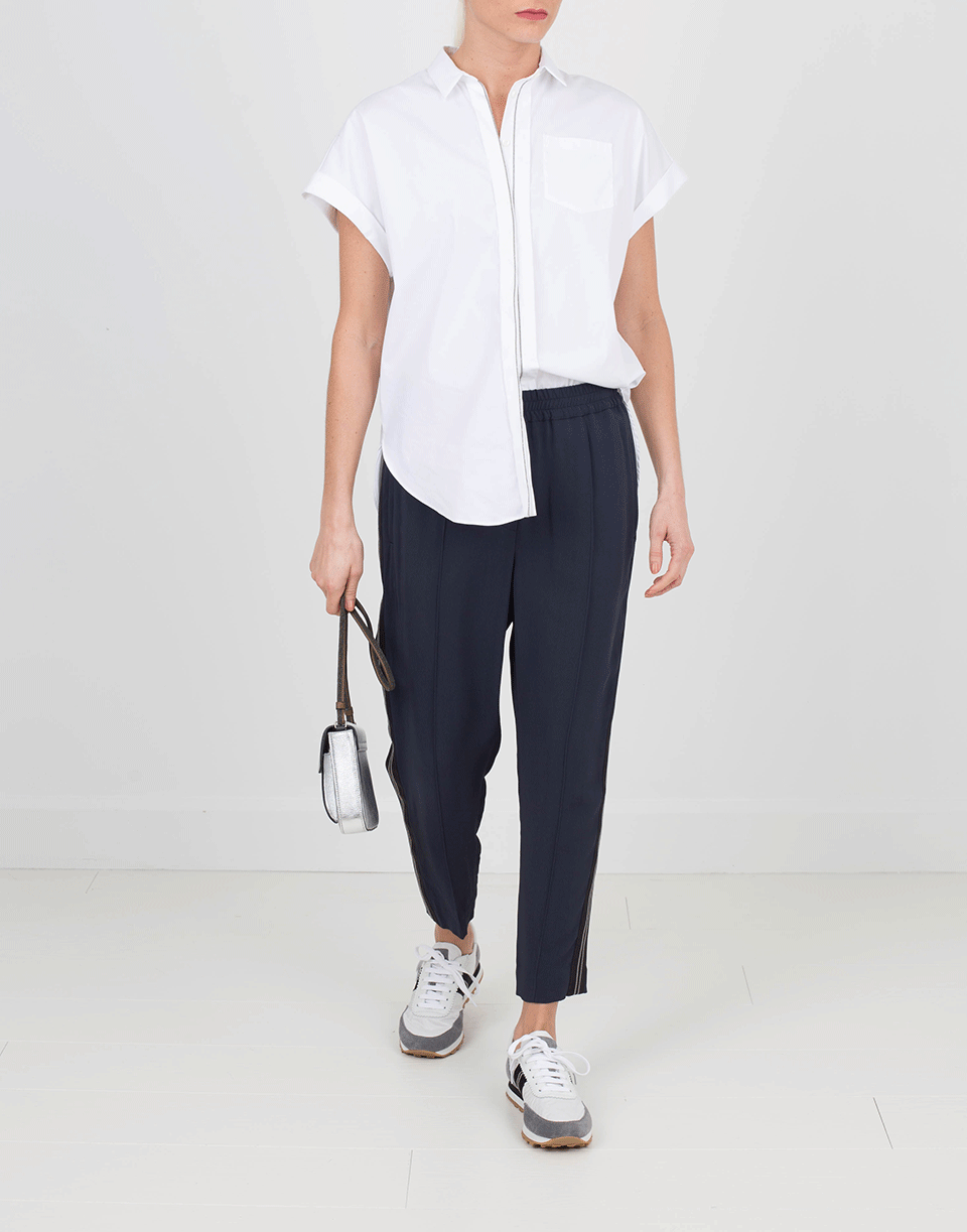 BRUNELLO CUCINELLI-Pull On Pant-