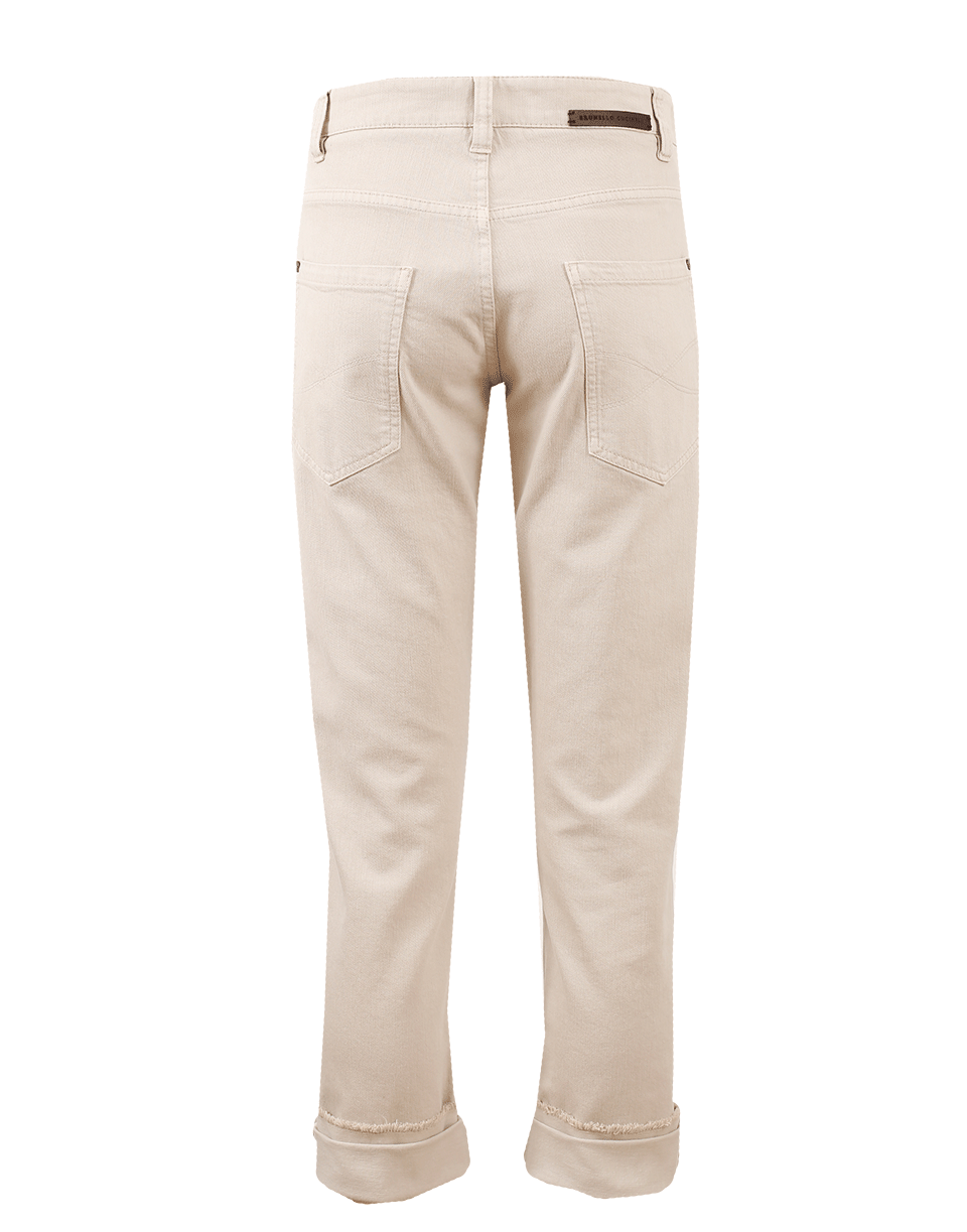 BRUNELLO CUCINELLI-Cuff Boyfriend Pant-