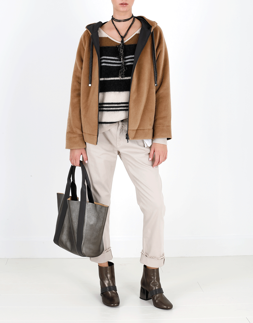 BRUNELLO CUCINELLI-Cuff Boyfriend Pant-