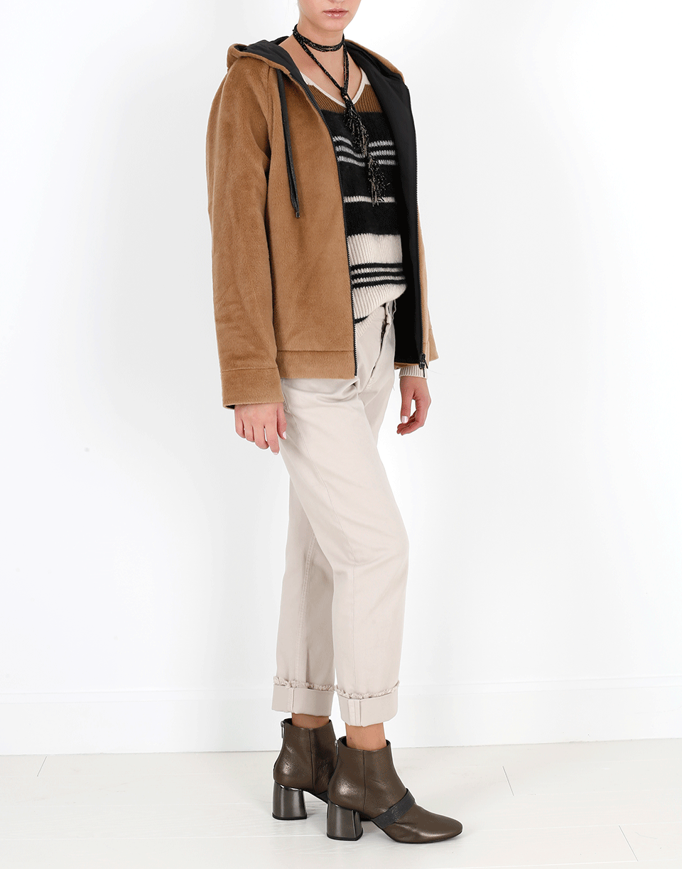 BRUNELLO CUCINELLI-Cuff Boyfriend Pant-