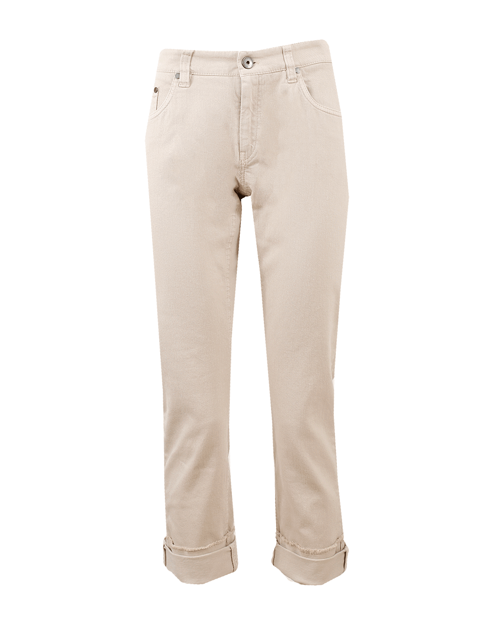 BRUNELLO CUCINELLI-Cuff Boyfriend Pant-
