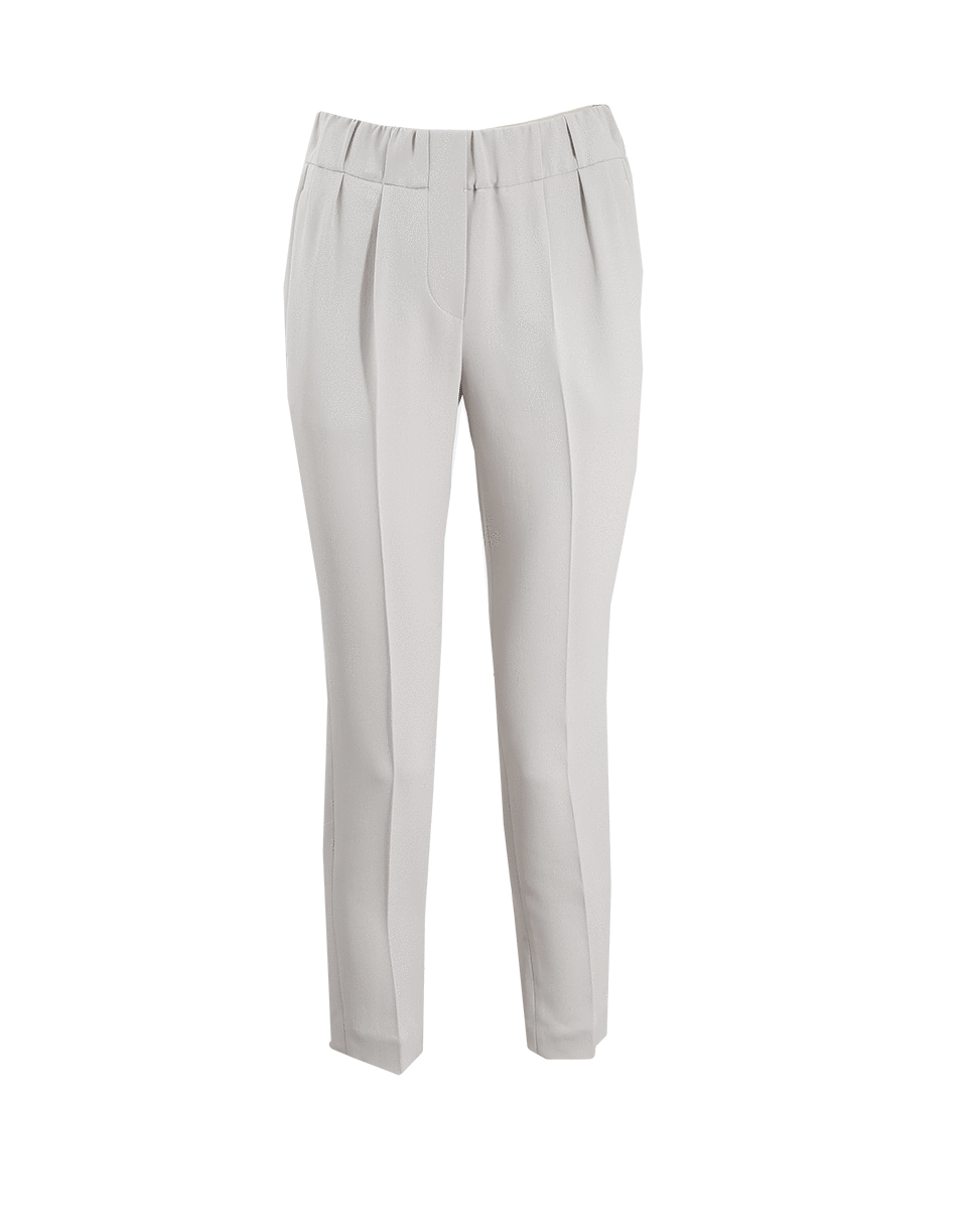 BRUNELLO CUCINELLI-Classic Pull On Pant - Steel-