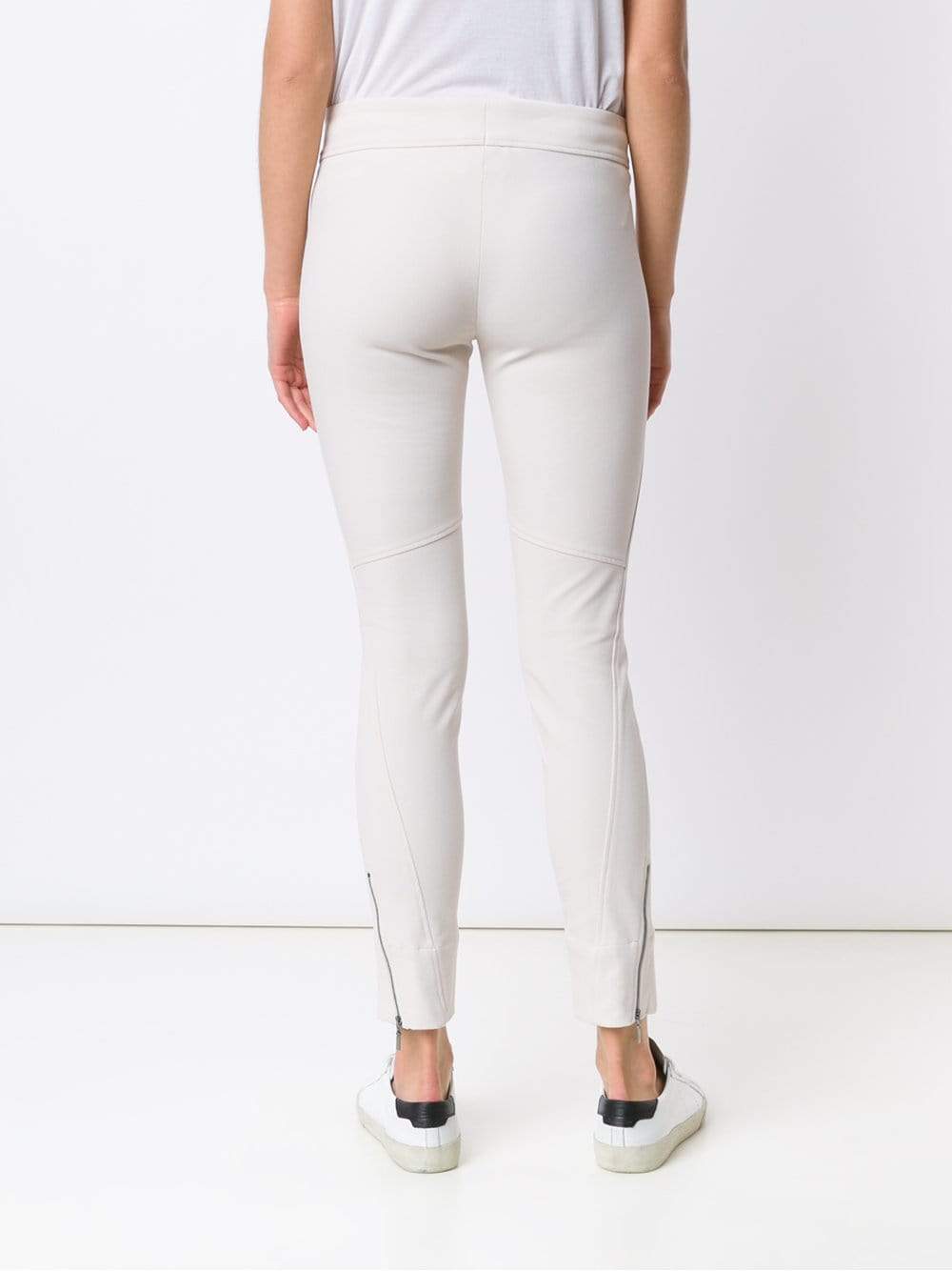 BRUNELLO CUCINELLI-Curved Seam Riding Pant-