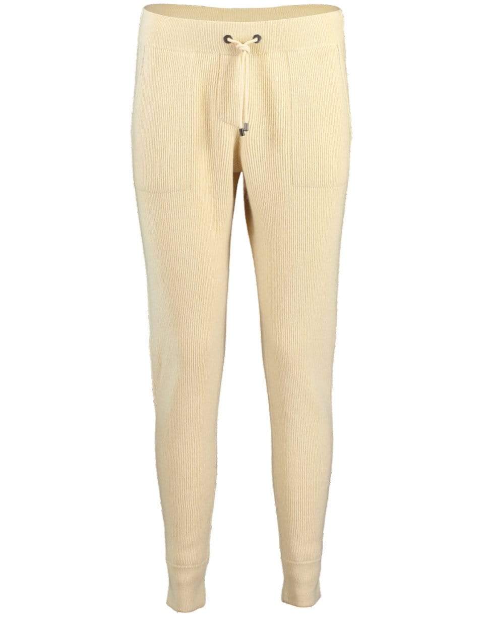 BRUNELLO CUCINELLI-English Ribbed Cashmere Jogger-
