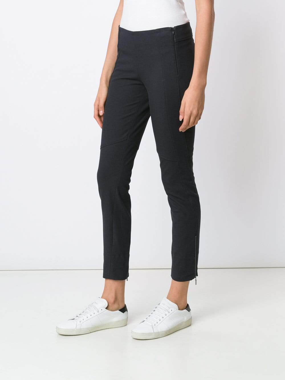 BRUNELLO CUCINELLI-Curved Seam Riding Pant-