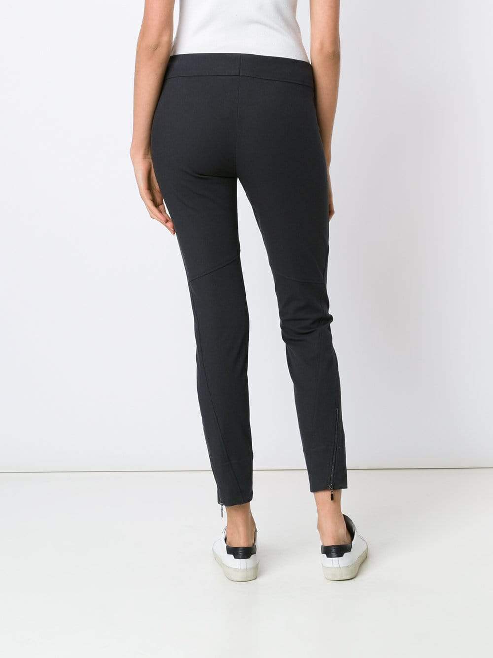 BRUNELLO CUCINELLI-Curved Seam Riding Pant-