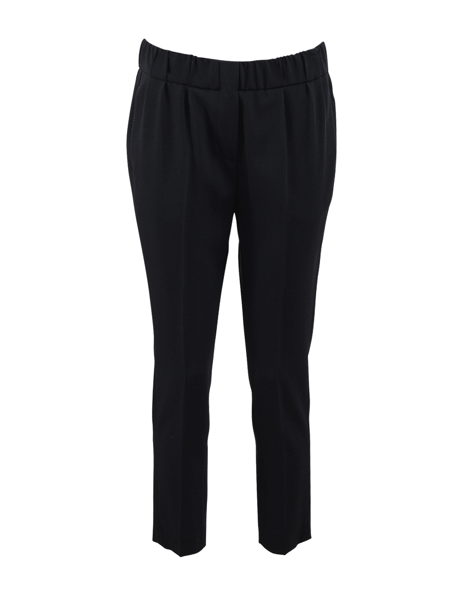 BRUNELLO CUCINELLI-Wool Twill Pant-