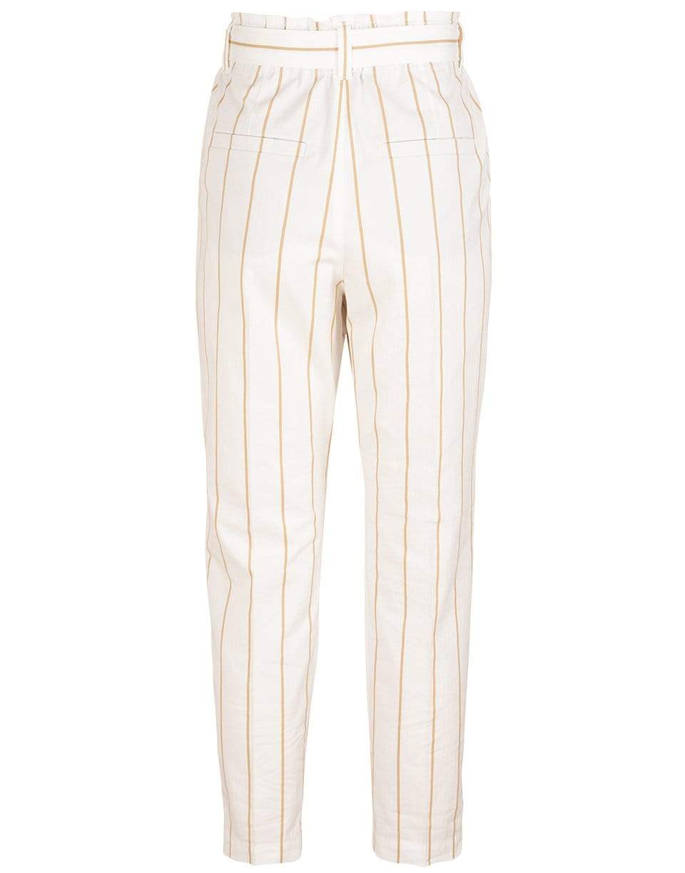 BRUNELLO CUCINELLI-Striped Cotton Pull On Pant-