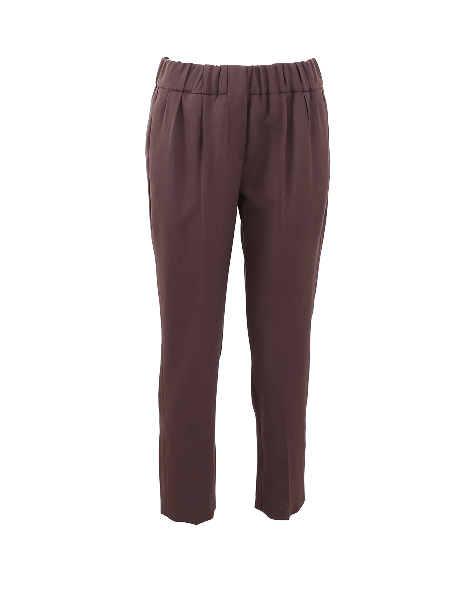 BRUNELLO CUCINELLI-Light Weight Wool Pant-