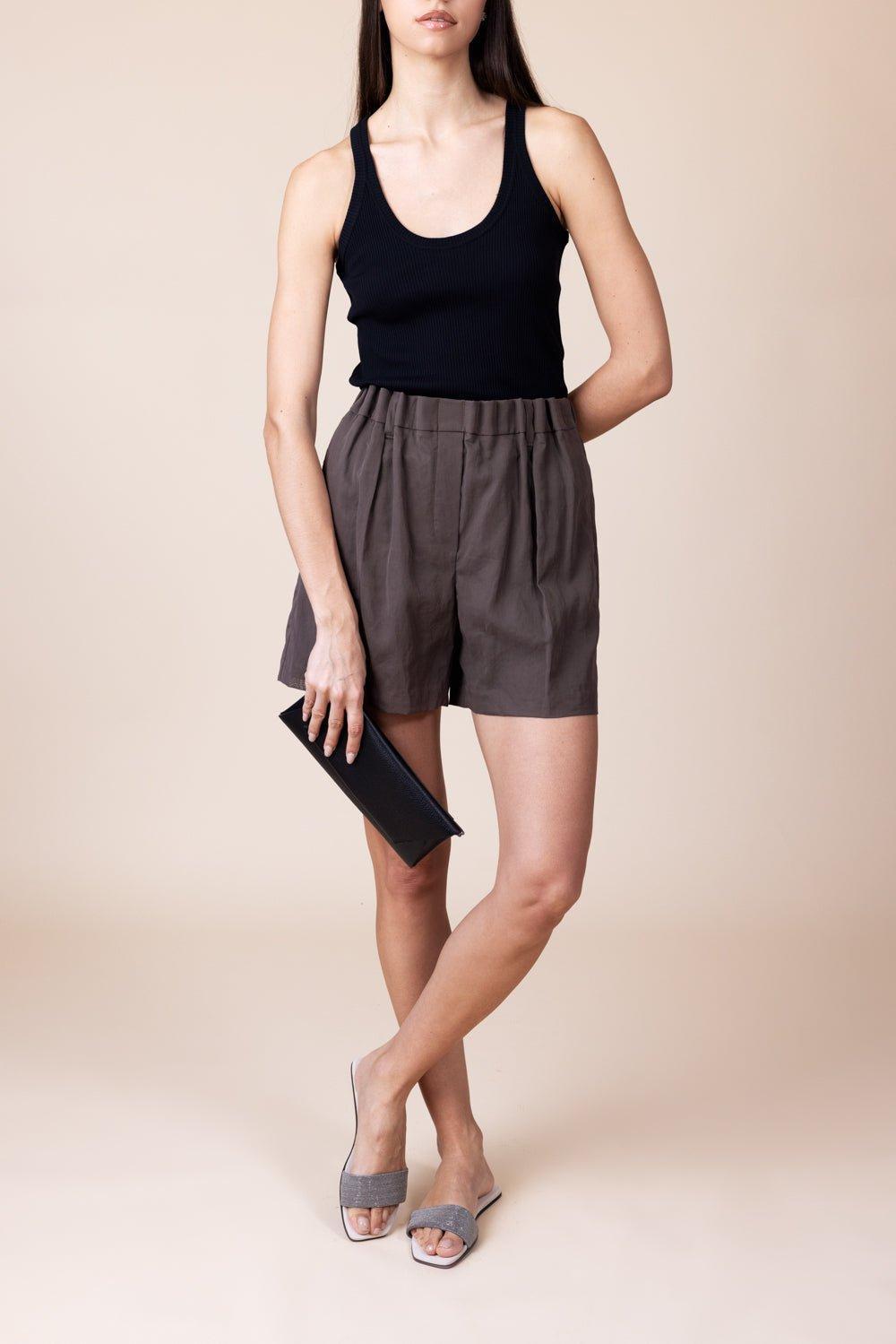BRUNELLO CUCINELLI-Pull On Short-