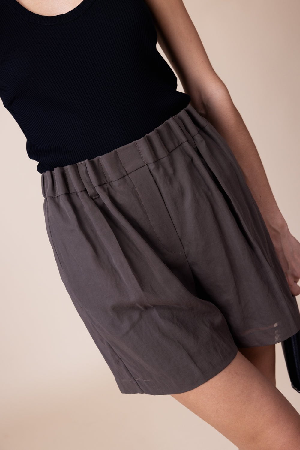 BRUNELLO CUCINELLI-Pull On Short-
