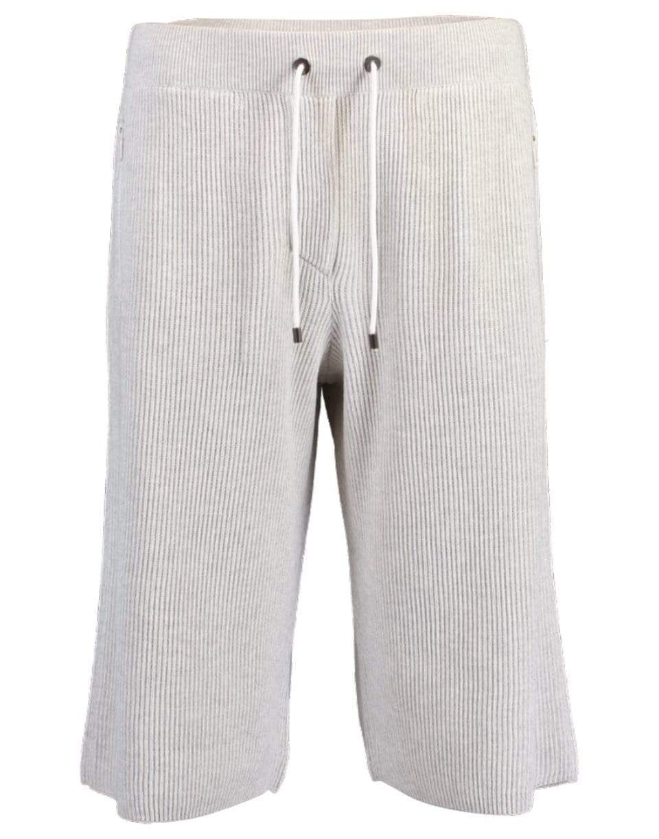 BRUNELLO CUCINELLI-English Ribbed Bermuda Short-