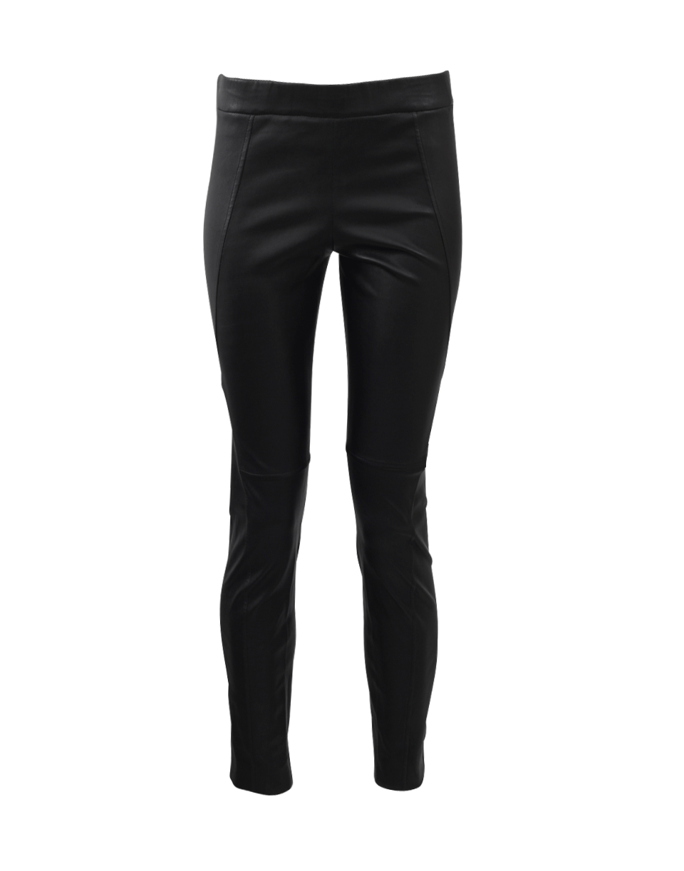 BRUNELLO CUCINELLI-Seamed Leather Legging-