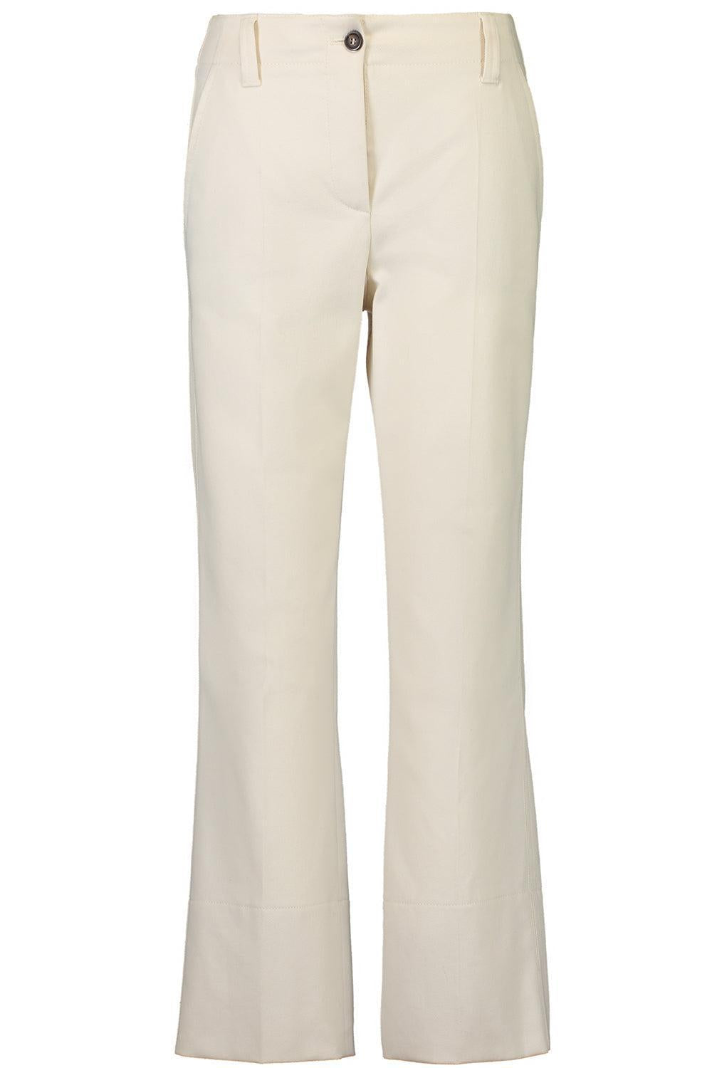 Kickflare Cigarette Pant - Panama-CREAM-36-CLOTHINGPANTSLIM FIT-BRUNELLO CUCINELLI