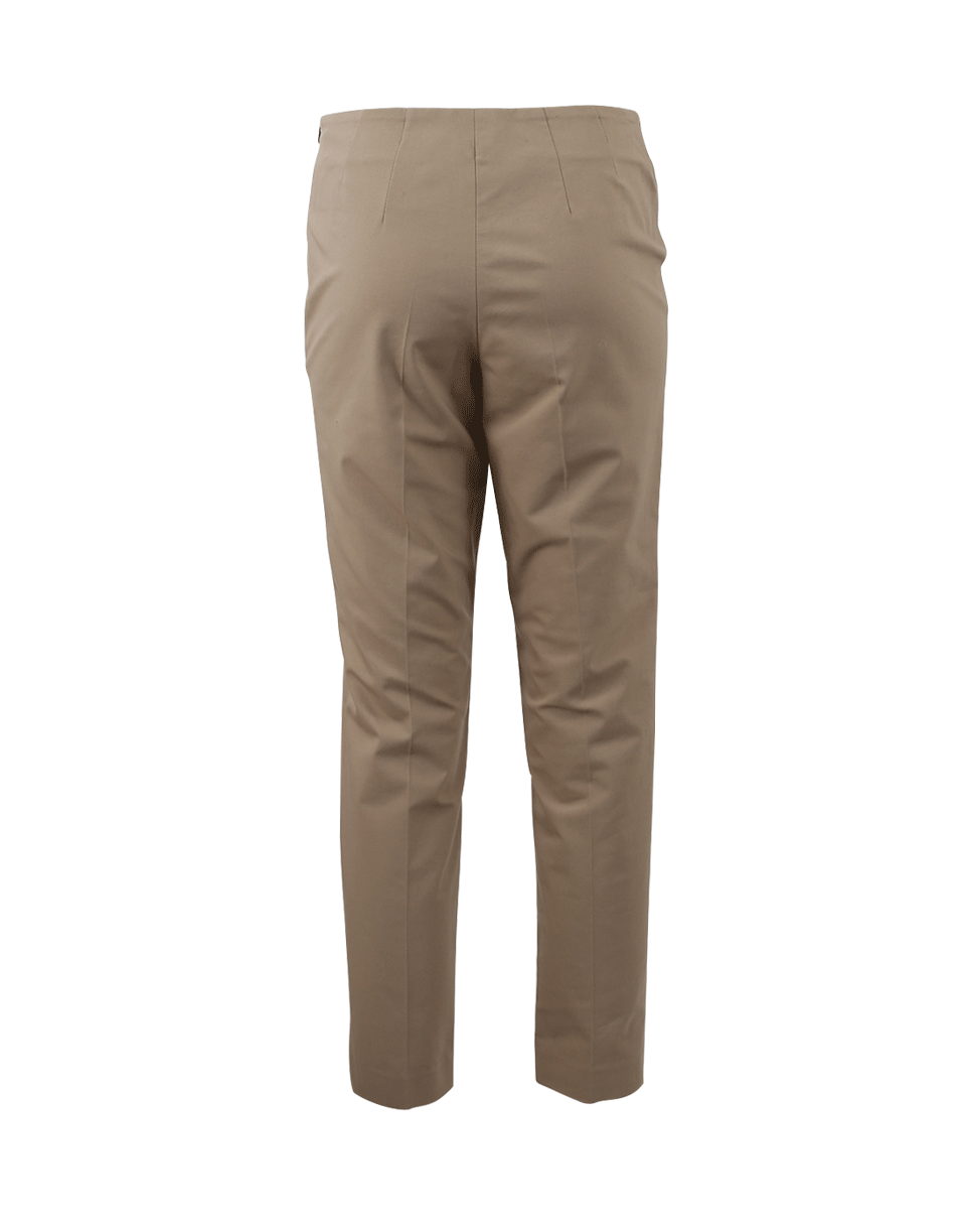 BRUNELLO CUCINELLI-Cotton Side Zip Pant-