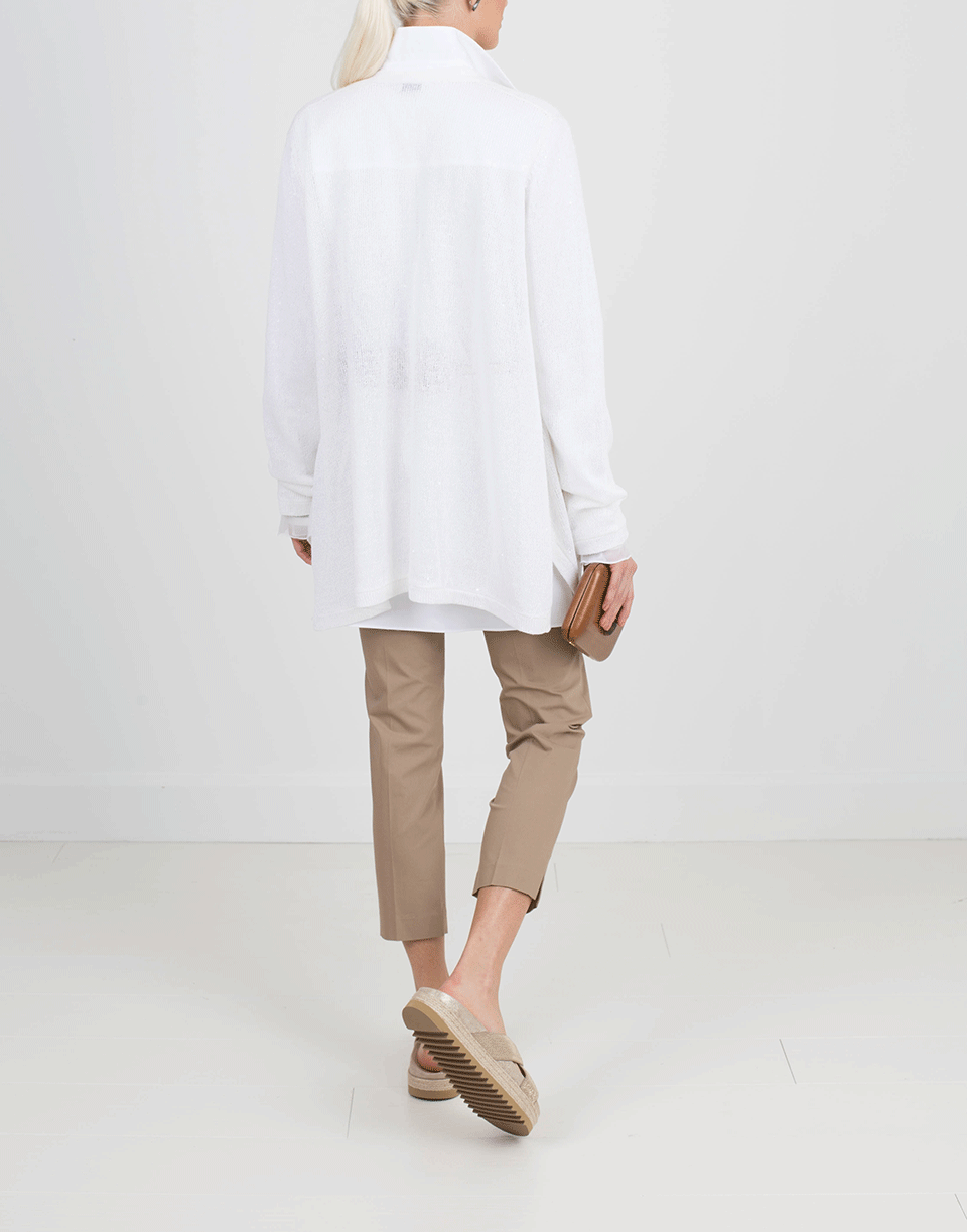 BRUNELLO CUCINELLI-Cotton Side Zip Pant-