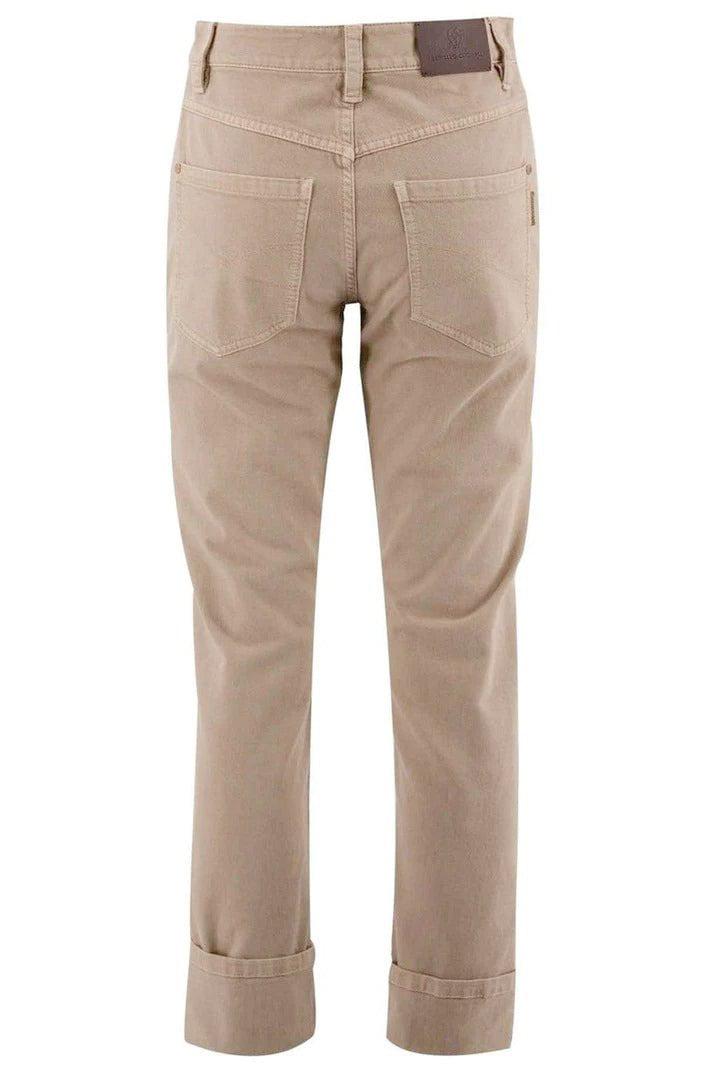 BRUNELLO CUCINELLI-Monili Trim Five Pocket Skinny Jean-
