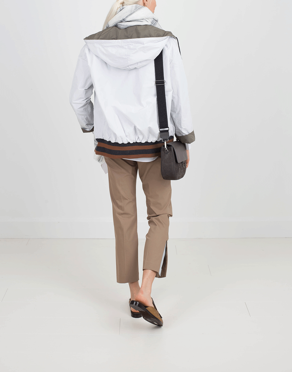 BRUNELLO CUCINELLI-Ankle Slit Pant-