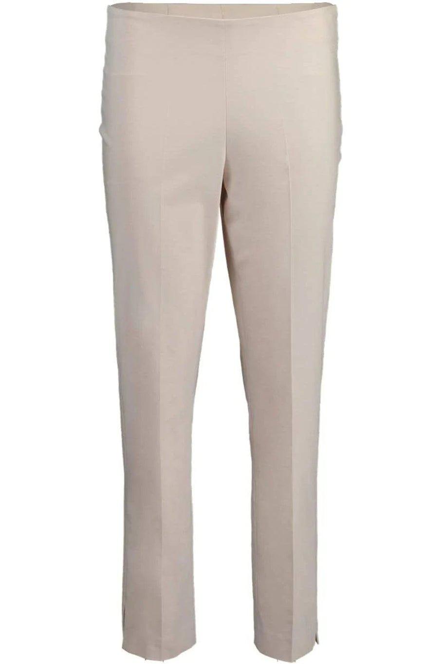 BRUNELLO CUCINELLI-Cotton Twill Side Zip Pant-