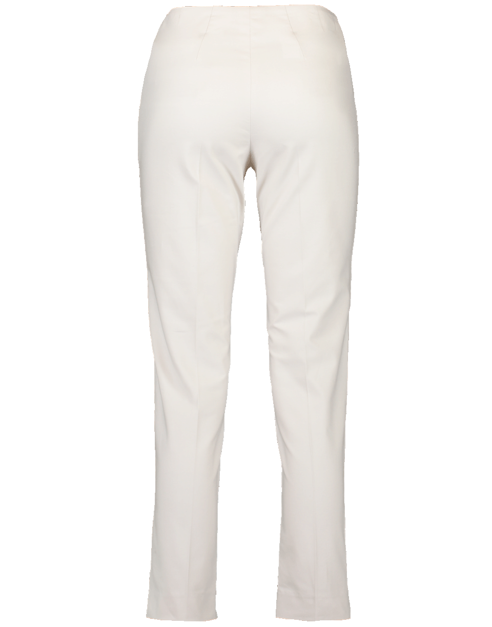 BRUNELLO CUCINELLI-Cotton Stretch Side Zip Pant-