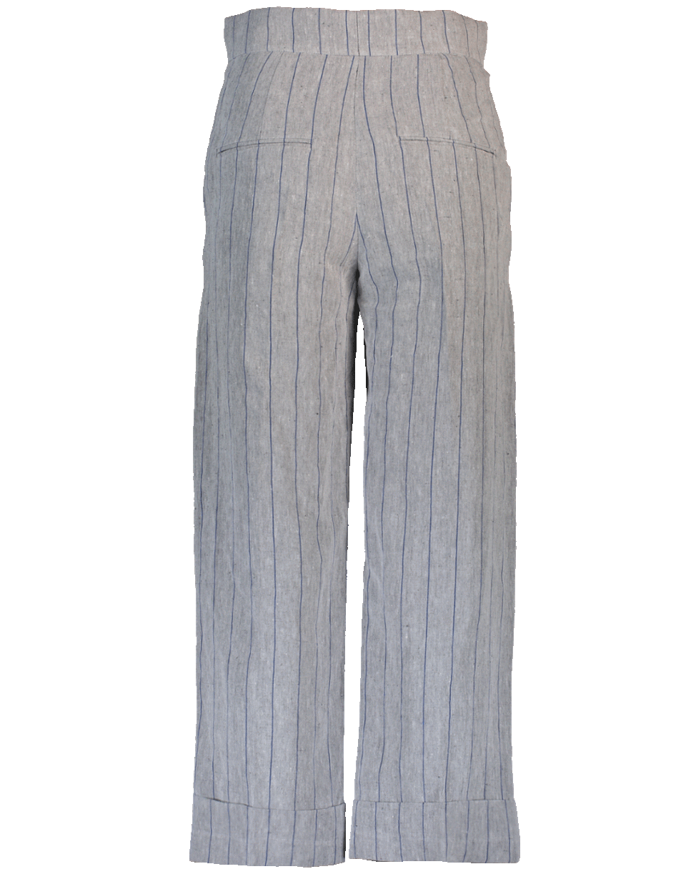 BRUNELLO CUCINELLI-Wide Leg Pinstripe Pant-