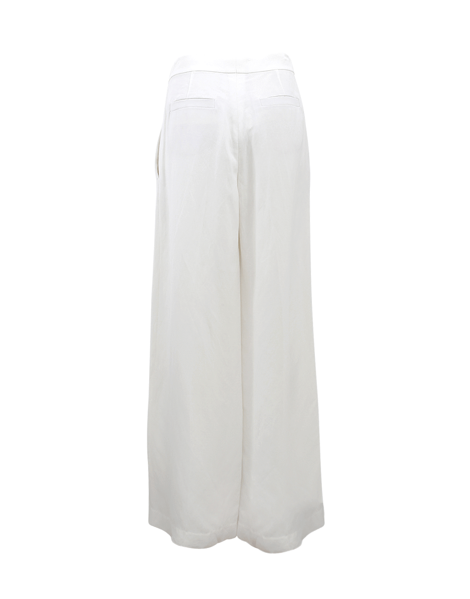 BRUNELLO CUCINELLI-Linen Palazzo Pant-