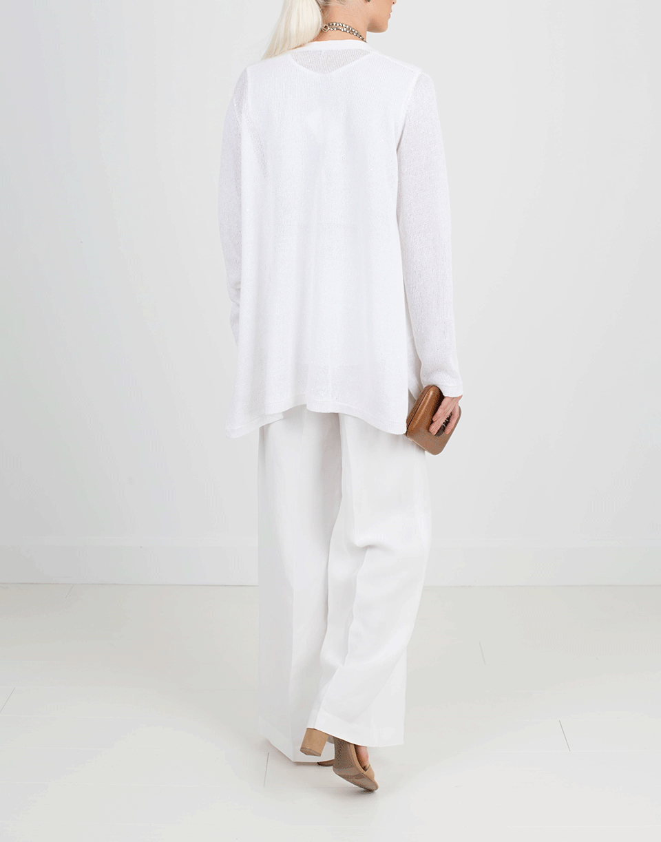 BRUNELLO CUCINELLI-Linen Palazzo Pant-