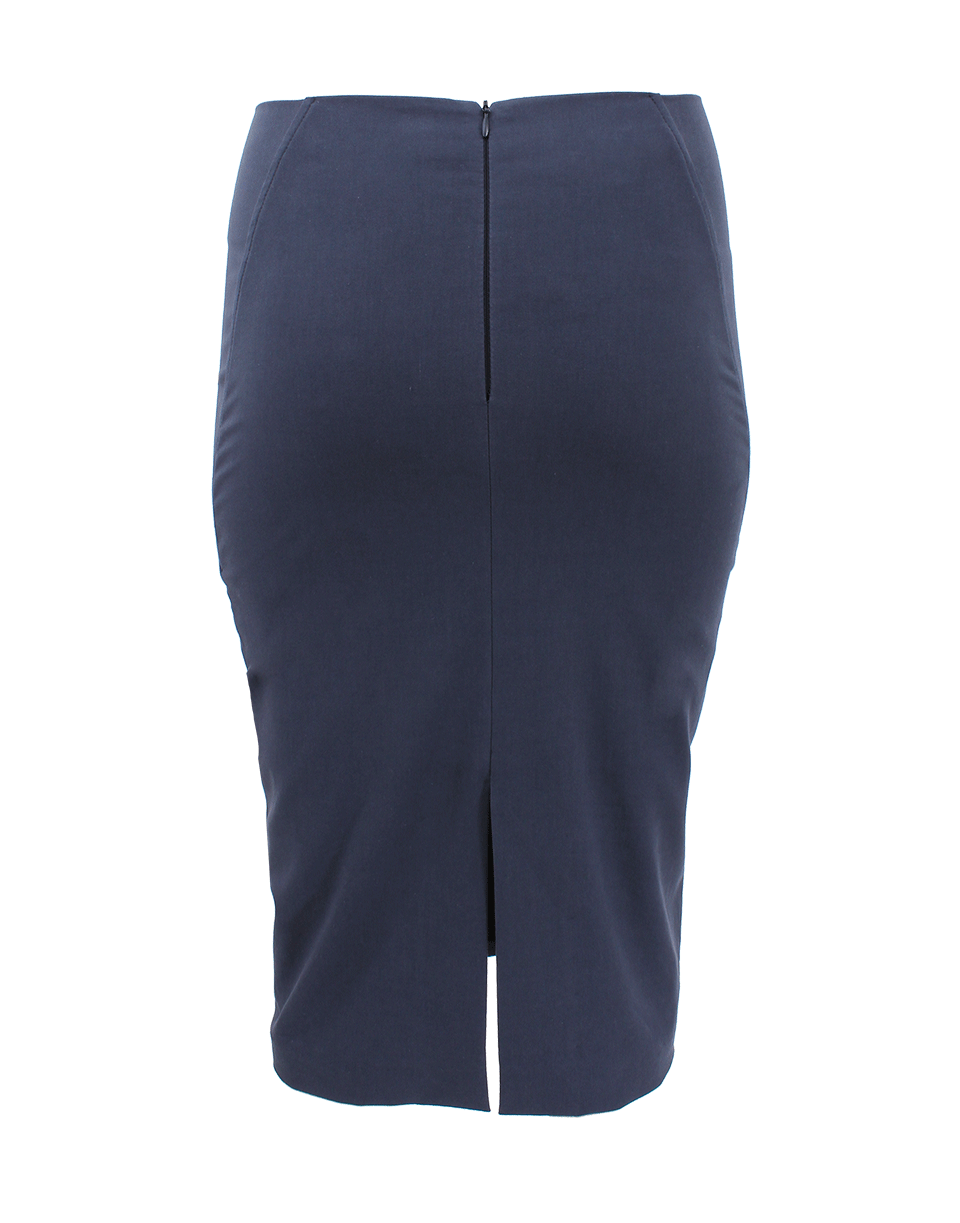 BRUNELLO CUCINELLI-Cotton Stretch Pencil Skirt-