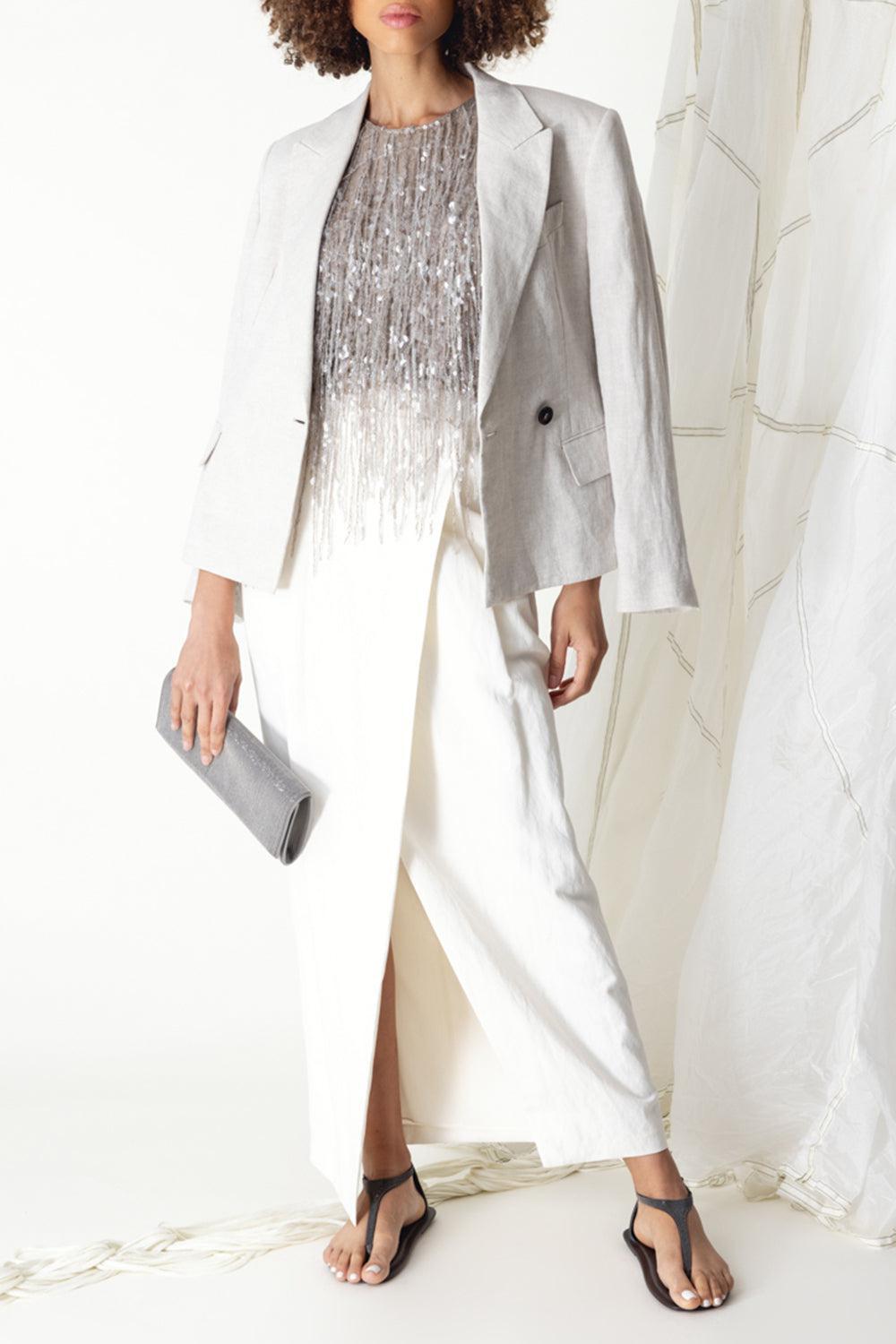 Asym Wrap Skirt-WHITE-38-CLOTHINGSKIRTMAXI-BRUNELLO CUCINELLI