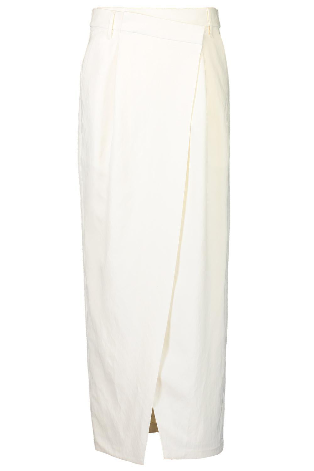 Asym Wrap Skirt-WHITE-38-CLOTHINGSKIRTMAXI-BRUNELLO CUCINELLI